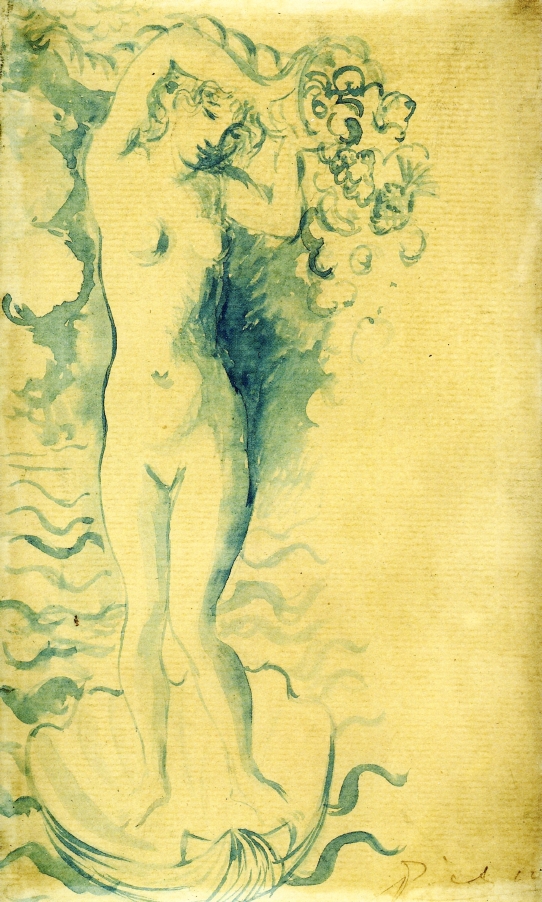 Picasso Venus and Cupid 1905